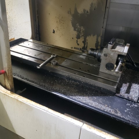 Haas VF-2D, Machine ID: 9338